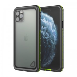 IPhone resistente al agua, caparazón de iPod submarino, caparazón de iPhone 11 impermeable, cubierta trasera transparente.