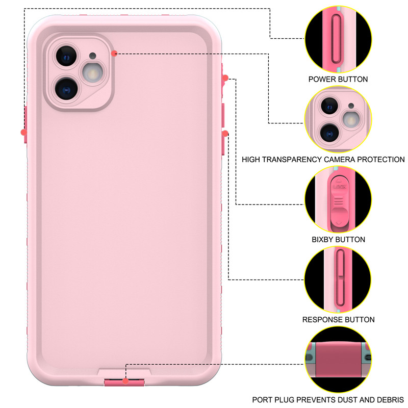 Las carcasas de los celulares impermeables, las de los celulares iPhone son las mejores cubiertas de los celulares impermeables del iPhone 11.