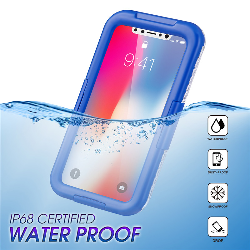 Ip68 iPhone teléfono móvil chaqueta de natación mejor impermeable teléfono celular impermeable iPhone XS