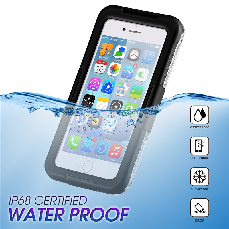La nueva carcasa de un celular salvavidas iPhone 8 Plus, la mejor del waterwood 8 Plus.